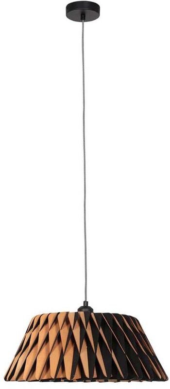 Wohnzimmerlampe Hängeleuchte Deckenlampe Pendellampe Schwarz Metall Glas h 160cm