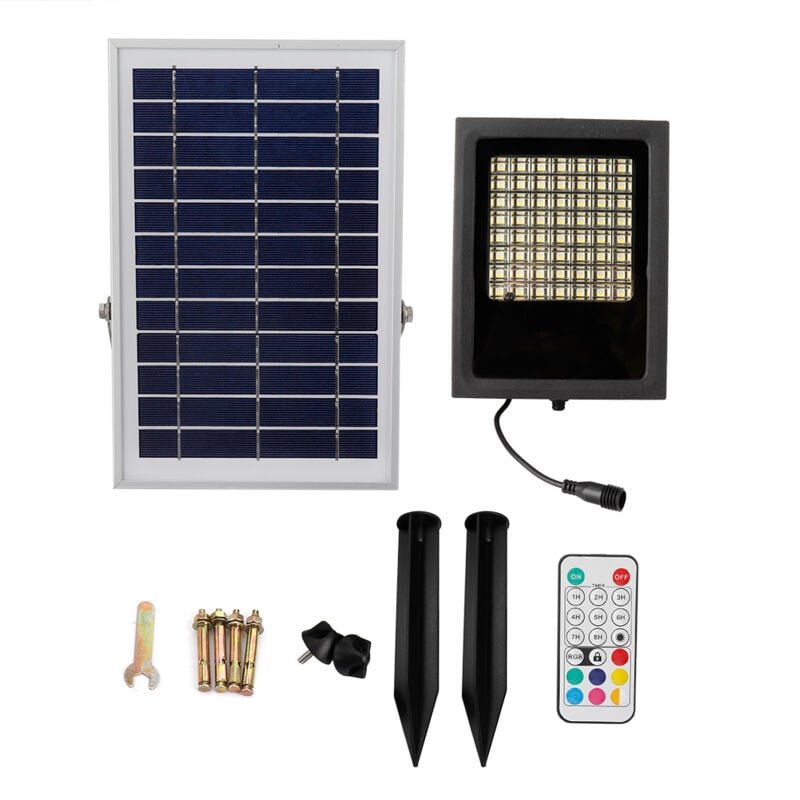 Solarbetriebene LED-Gartenleuchte für den Außenbereich