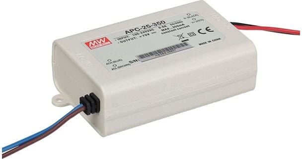 Konstantstrom-LED-Treiber - 1 Ausgang - 350 ma - 25 watt