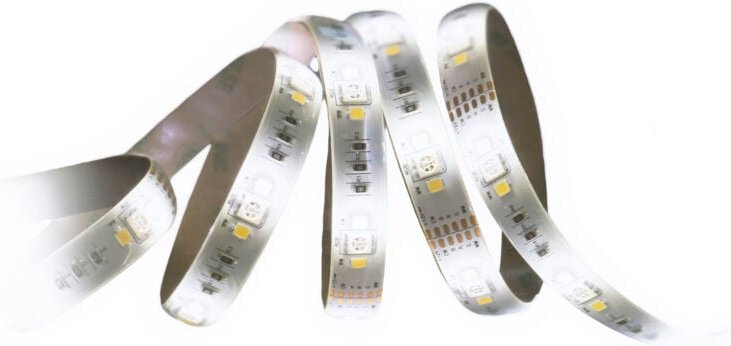 Smart WLAN-LED-Streifen 12 v, 5 m, 24 w, rgb+cct - Matel