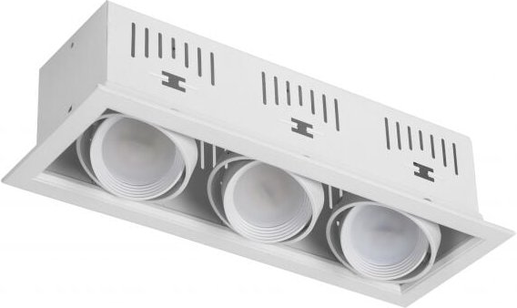 Fabrilamp - kardan augusto einbaustrahler 3xgu10 weiß 11x30birnen nicht inbegriffen