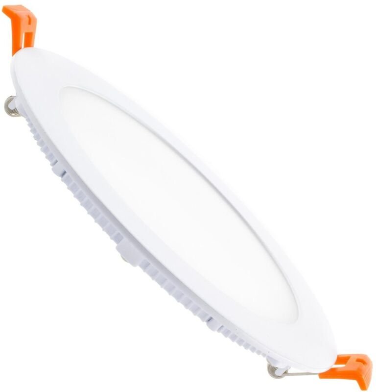 LED Einbaustrahler flach 12W Rund SuperSlim Ausschnitt Ø155 LIFUD 4000K Neutralweiß