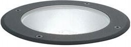 Thumbnail - Schwarze Bodeneinbauleuchte aus Aluminiumdruckguss, bruchsicheres Glas, IP65, 40W