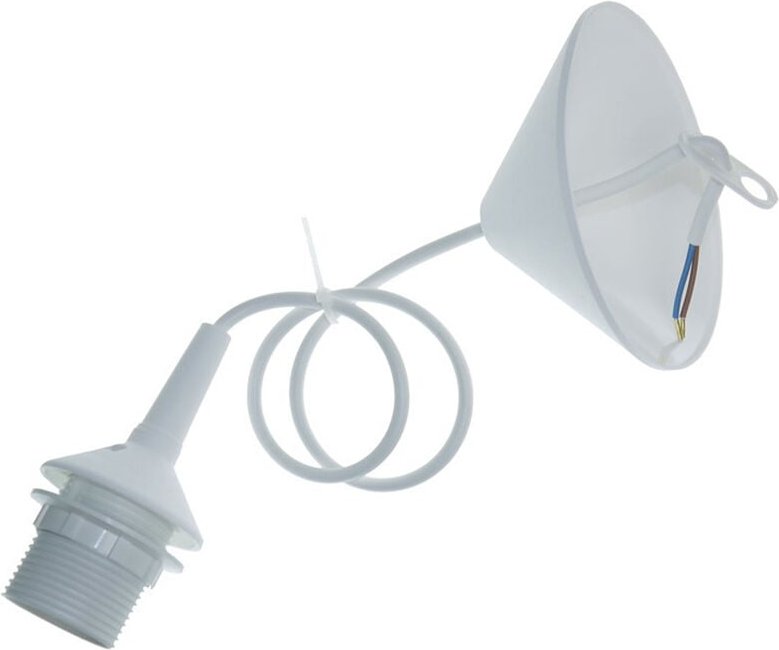 Niermann - Lampenschirmaufhängung Fassung E27 Schnurpendel max. 60 Watt