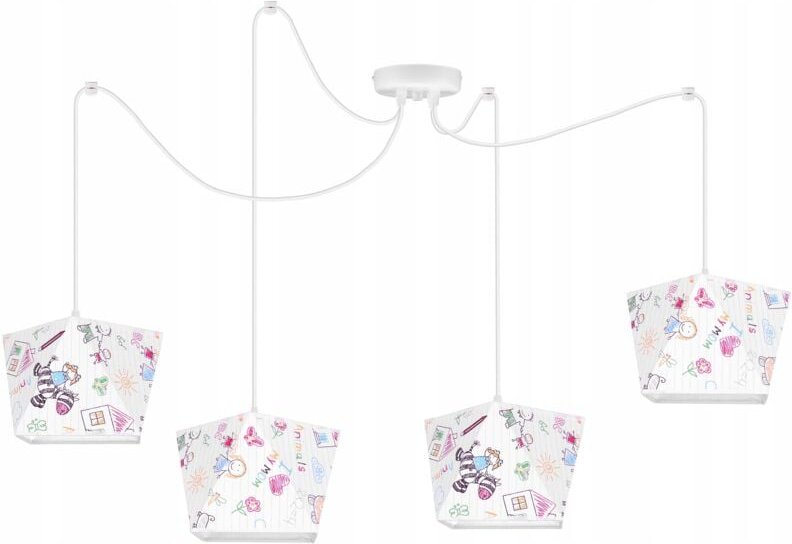 Deckenhängelampe Loft Kronleuchter Spinne Lampenschirm