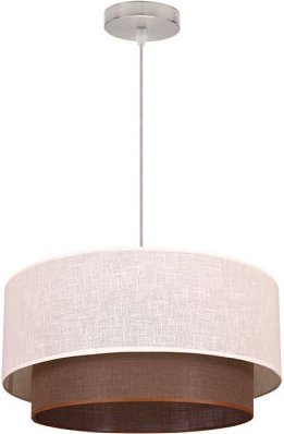 Fabrilamp - My Lamp - Doppelpendel 1l Beige/Beige Cilind (35/25/reg)