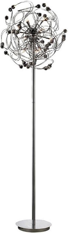 Inspired Messe Stehleuchte 12 Licht G4 Poliertes Chrom/Kristall, NICHT LED/CFL-kompatibel