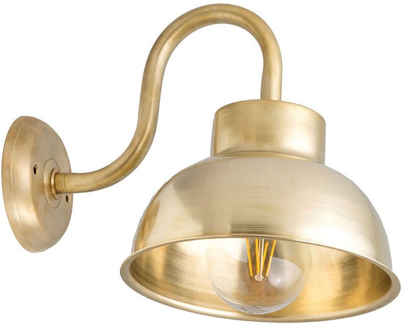 Wandleuchte E27 Messing Klassisch Wandlampe