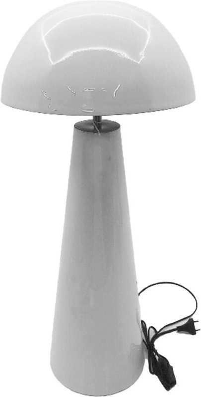 Tischlampe DKD Home Decor Weiß Metall Eisen 50 W 220 V 31 x 31 x 70 cm