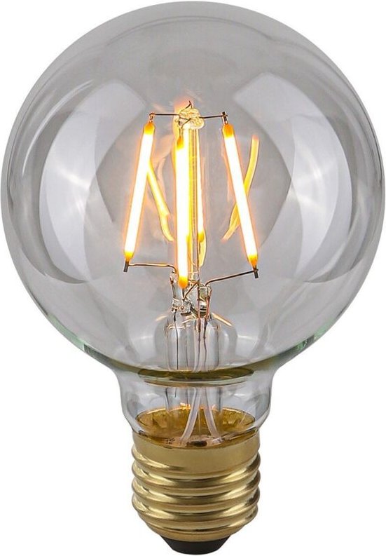 Retro-LED-Glühbirne E27 4W 2200K G80 Klar 801403 G80 Italux