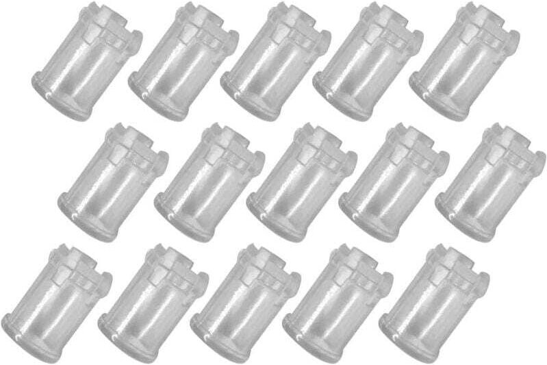 3-mm-LED-Leuchtdioden – Glasfaser-Lampenschirm – Schutzkappe für klare LED-Lampen – 100er-Packung