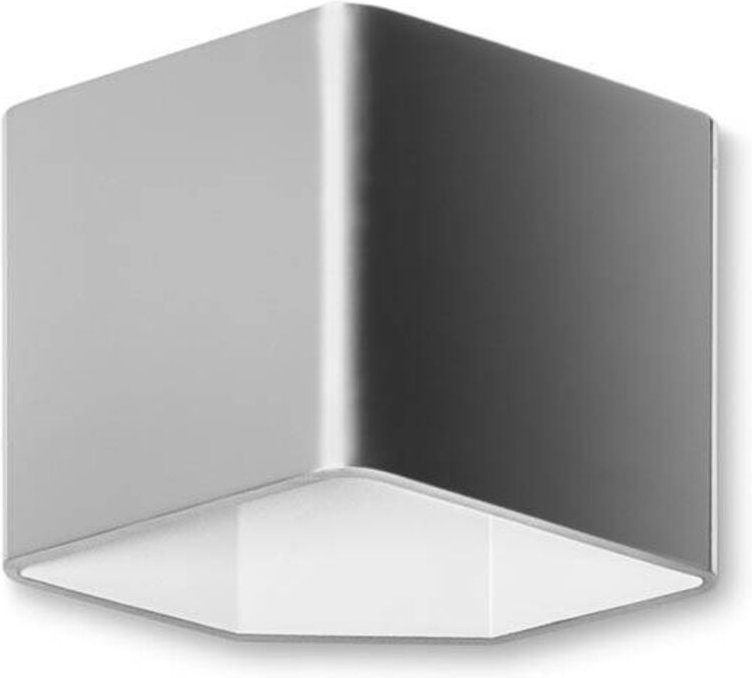 Aplique jet model 2 led 7.5w 3000k aluminio satinado 457lm