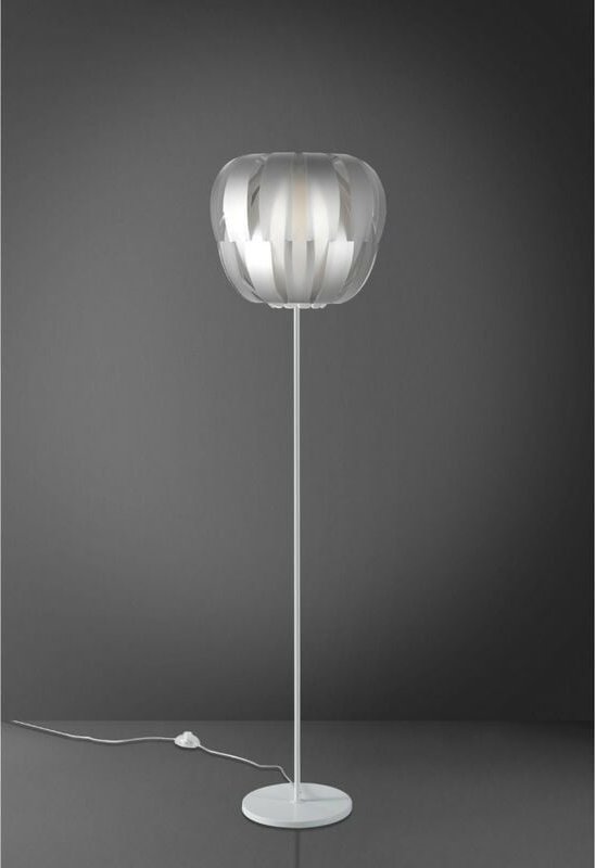 Basis und Stiel Silber in Metall Cm. 42 x 172 Std