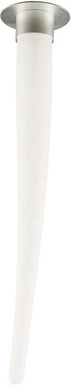 Inspired Mantra Estalacta Deckenleuchte 1 Licht GU10 Innen, Silber/Opalweiß