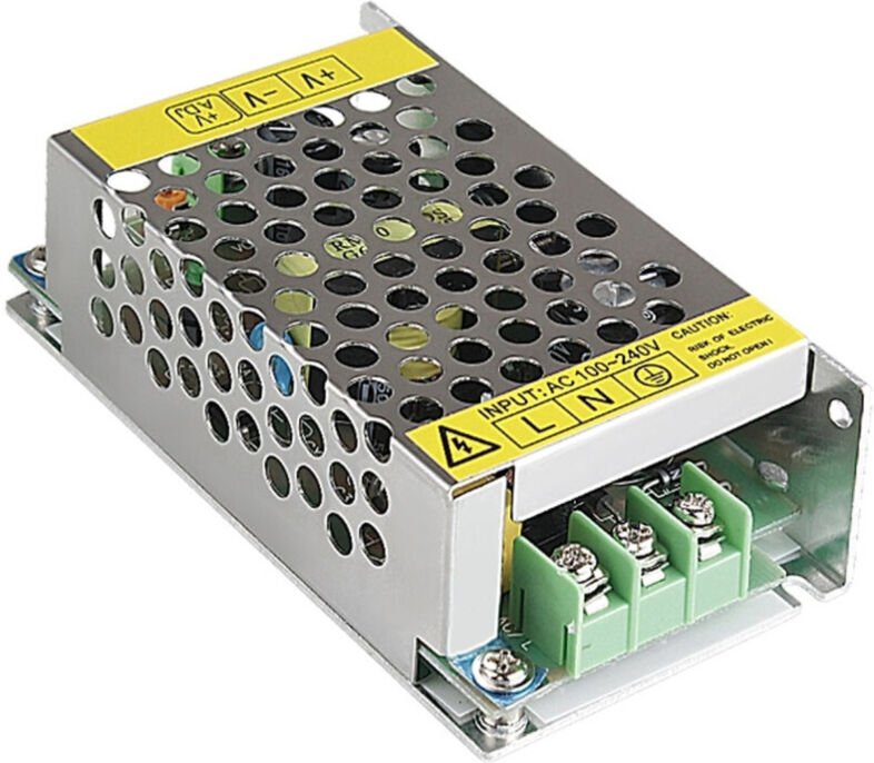 Trade Shop Traesio - Trade Shop - Stabilisierter Netzteiltransformator für LED-Streifenschalter-Trimmgerät 12V - -1 Ampe...