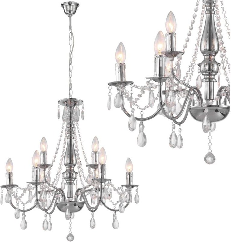 Hängeleuchte Toolight Ebt016-9cp Chrome