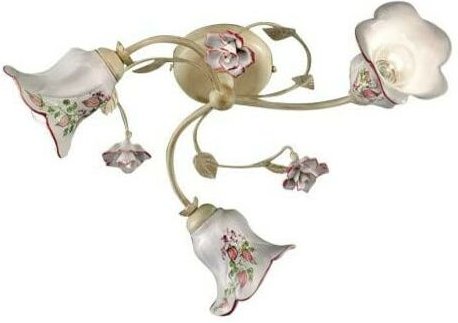 CLASSIC PISA C1204-3, Deckenleuchte Keramik Deckenleuchte,