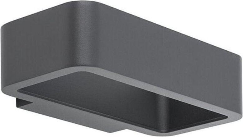Licht-erlebnisse - led Wandlampe in anthrazit Modern