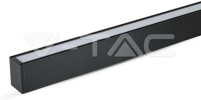 40W Linear led Deckenleuchte mit Samsung Chip, Schwarz, 120cm, Naturweiß - V-tac