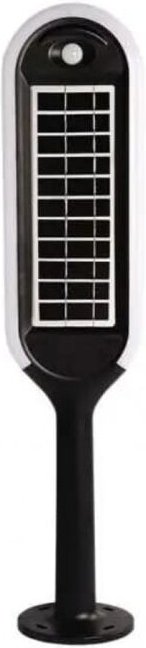 V-tac - 6665 VT-945 Solar-Außenstandleuchte mit Bewegungsmelder led 5.00 w Weiß, Schwarz