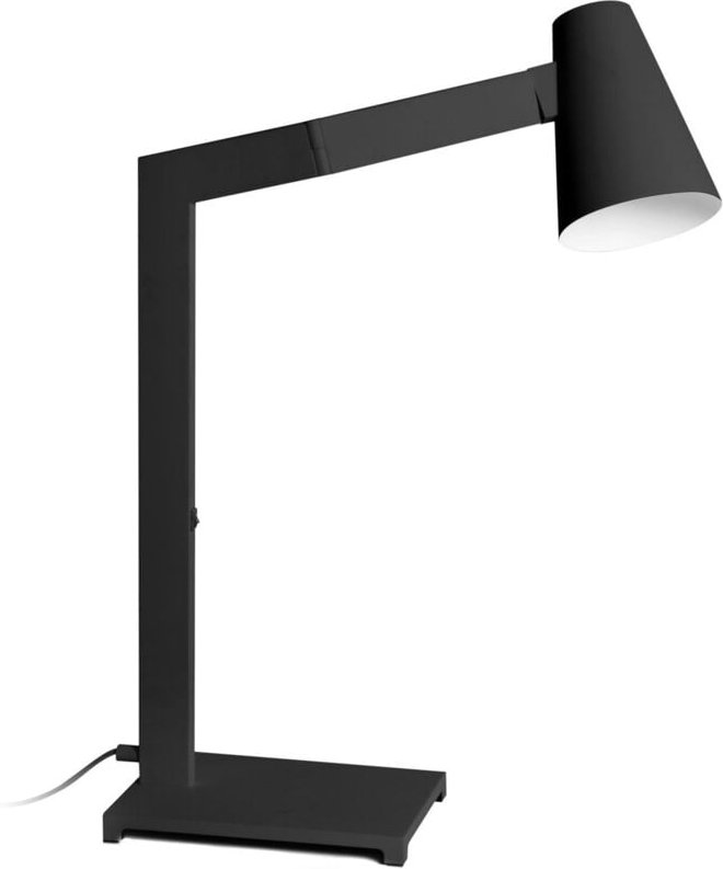 Kobi – Tischlampe aus schwarzem Metall