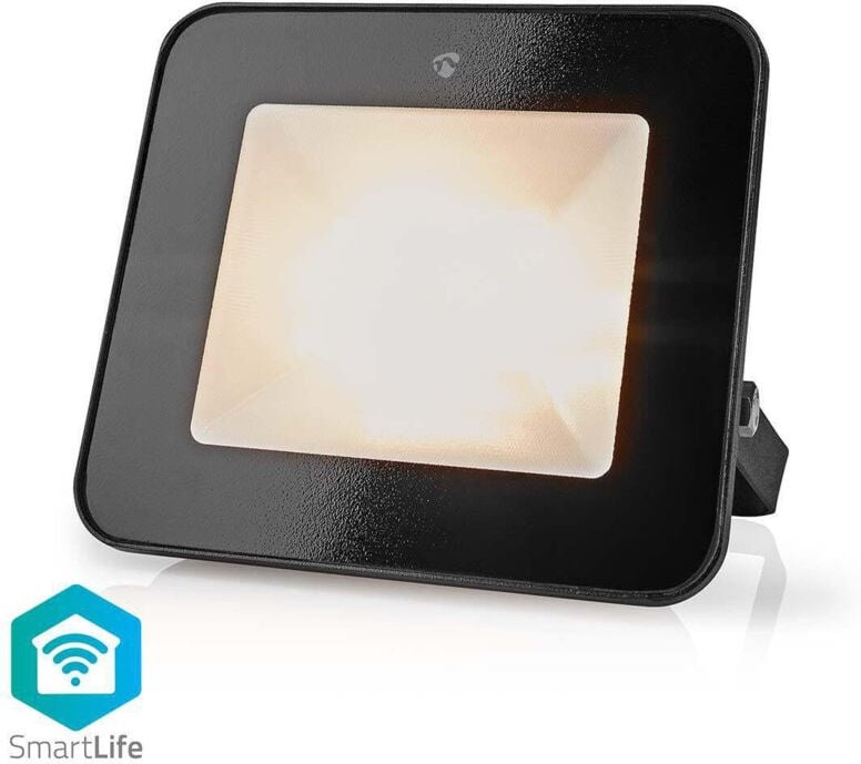 Smartlife utomhusljus 1600 lm wi fi 20 w rgb varm till cool vit 2700 - 6500 k aluminium android ios