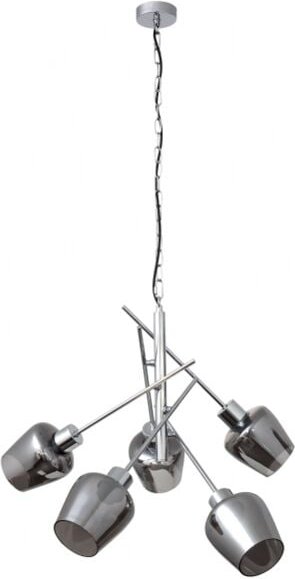 Fabrilamp - Soline Lampe 5xe27 chrom regx58x58 cm