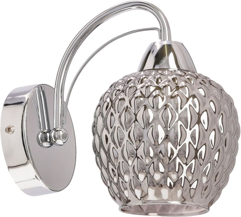 TOBIAS Wandleuchte 1 E27 Chrom Candellux 21-35240