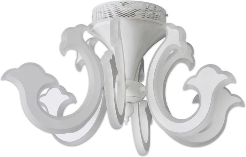 Thumbnail - Naeve LUDWIG Dimmbare integrierte LED-Deckenleuchte, halbbündig, Weiß, 2700 K, Fernbedienung