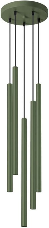 Hängelampe Nox 5 G9 Olivgrün Lumilo 15.207.22