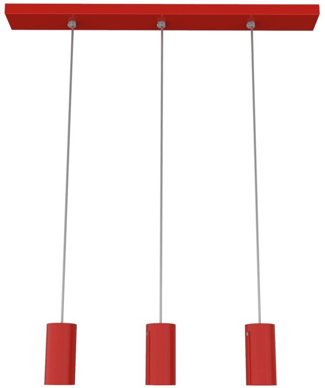 Lumicom - rond sospensione binario lucido