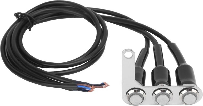 Ein-/Ausschalter für den Lenker, korrosionsbeständig, langlebig, 12V 8A LED-Lenkerschalter, IP65 wasserdicht, einfache I...