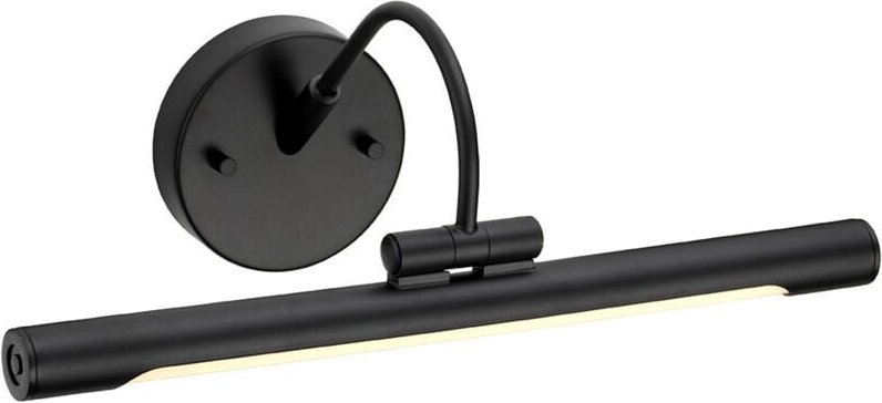 Elstead Alton - LED 1 Light Small Picture Wandleuchte Schwarz