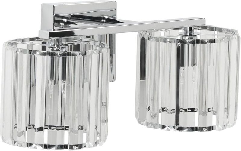 Wandlampe LOURIDO Metall Silber