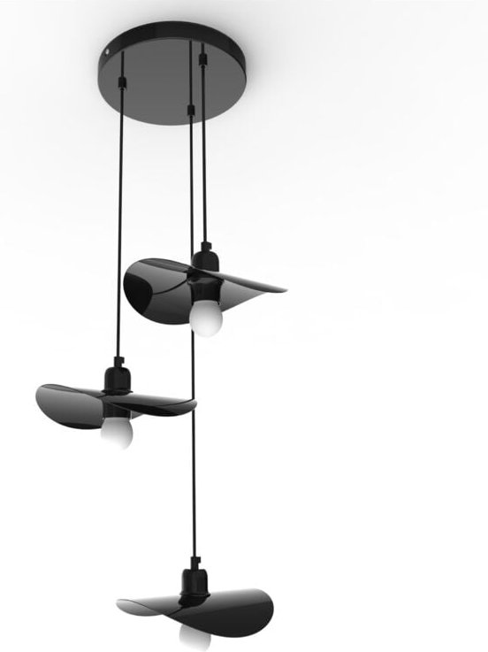 Piuma Pendelleuchte Cascade Glanzende - Lumicom