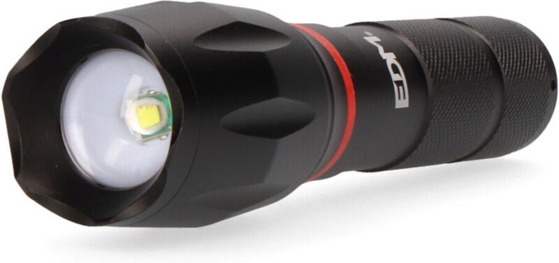 Taschenlampe 1 XL LED ausziehbar mit Zoom 1 XL Cob LED 3xaaa Batterien inklusive EDM