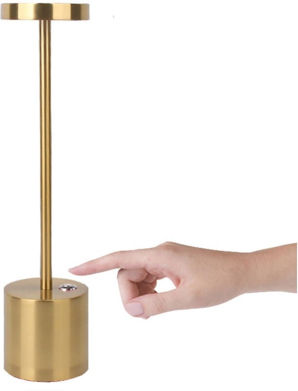 LED-Tischlampe, kabellos wiederaufladbar, 1800 mAh batteriebetrieben, modernes Licht, 3 Farbtemperaturen, für Nachttisch...