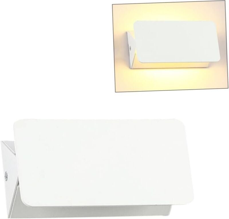 Verstellbare Wandleuchte, 5 W, 3000 K, LED, warmweiß, für den Innenbereich, Wandlampe, Up-Down-Wandbeleuchtung für Wohnz...