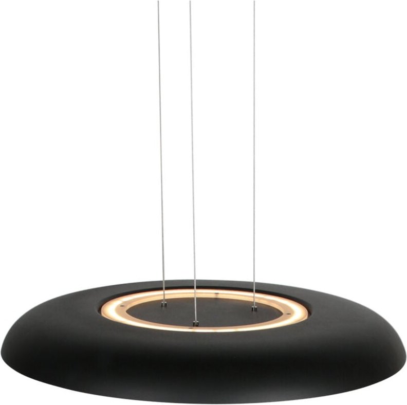 Steinhauer - hängeleuchte - Golden Veil - schwarz - metall - Ø