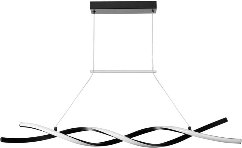 Mophorn - Moderne Kronleuchter-Leuchten, 24 w, dimmbare LED-Pendelleuchte mit Fernbedienung, Silikon-Lampenschirm, einst...