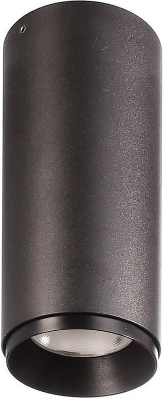 Trade Shop Traesio - Trade Shop - spotlight deckenleuchte zylinder led cct 10W 2 in 1 3000K 4000K modern - Schwarz