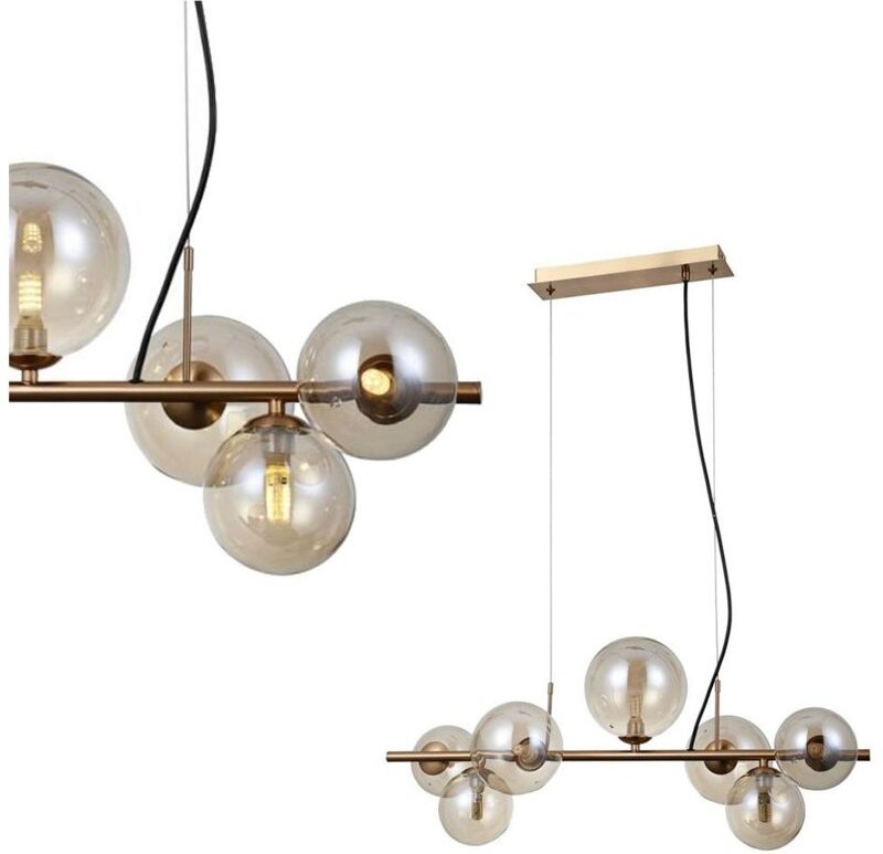 Canello Moderne 7-flammige Pendel-Deckenleuchte, G9 - Italux