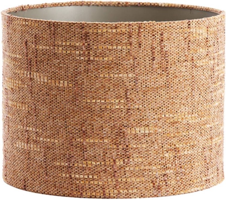 Light & Living - lampenschirm - Osire - braun - textil - Ø 40cm -