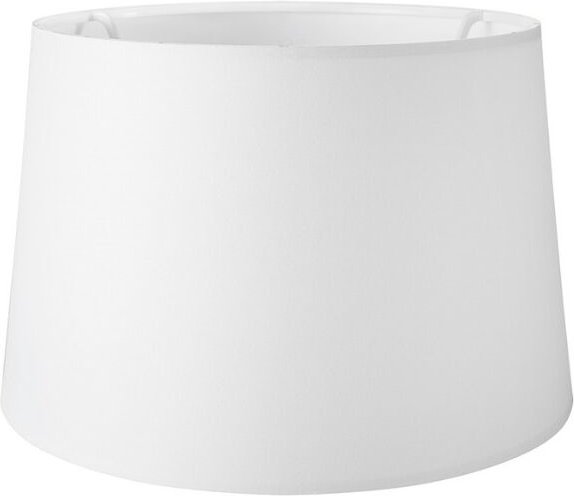 Stehlampe aus weißem Stoff 38x24,5 cm