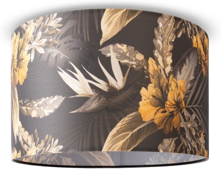 Paco Home - Deckenlampe Wohnzimmer Lampe Esstisch Pendelleuchte Blumen Palmen Deko E27 Design 6 (Ø45,5 cm), Deckenleucht...