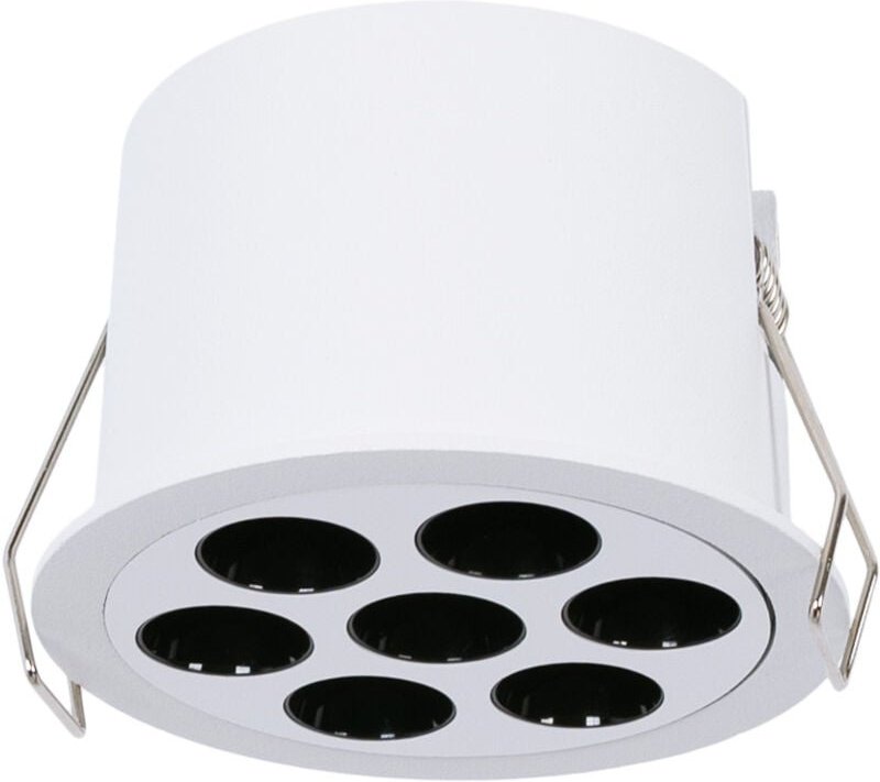 Barcelona Led - 12W led Einbaustrahler rund - UGR18 - ø 70mm Einbauöffnung