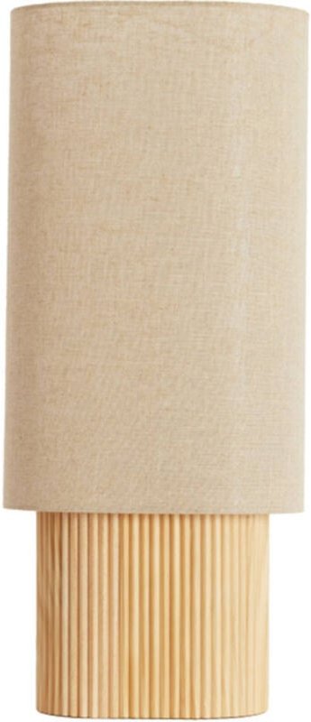 Light & Living - tischlampe - Laslo - natürlich - holz -