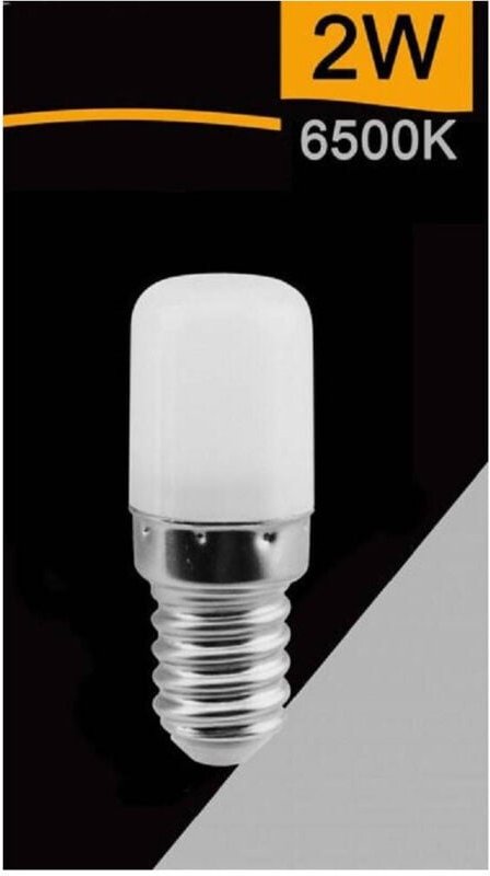 Trade Shop Traesio - Trade Shop - led-lampe E14 2WATT licht 4000K 6500K 3000K für kühlschrank SPARAC-E14-2W-0S2 -