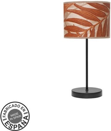 Fashion Tischlampe 1xe14 schwarz/Kesselblech 42x17x17cm