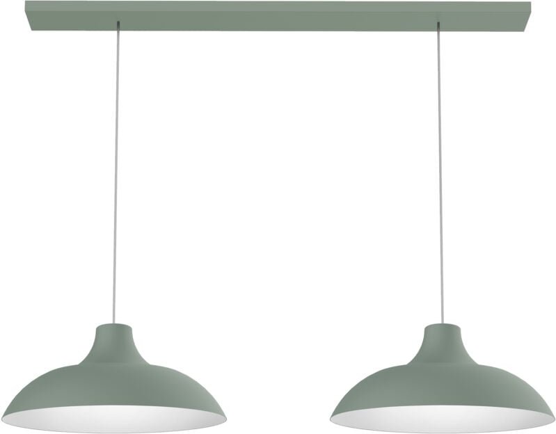 Parigina sospensione lineare bicolore